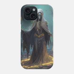 Necromancer summoning the dead Phone Case