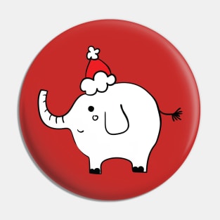 Christmas Elephant Pin