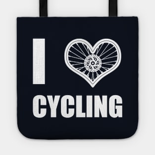 Cycling Bicycle Athlete Love Slogan Gift For Cyclist Tote