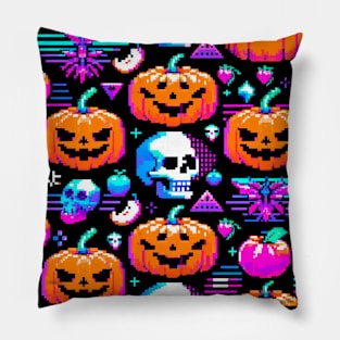 PATRON CALAVERAS MUTANTES PIXELADAS 2 Pillow