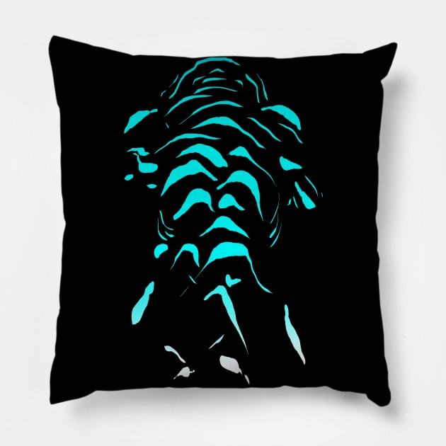 giant mountain - abstract art Pillow by Nikokosmos