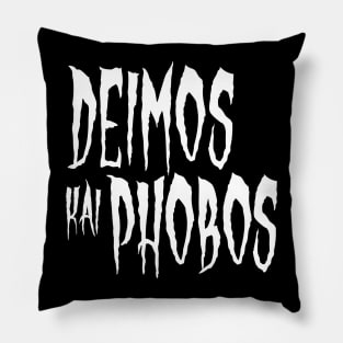 Horror and Fear Pillow