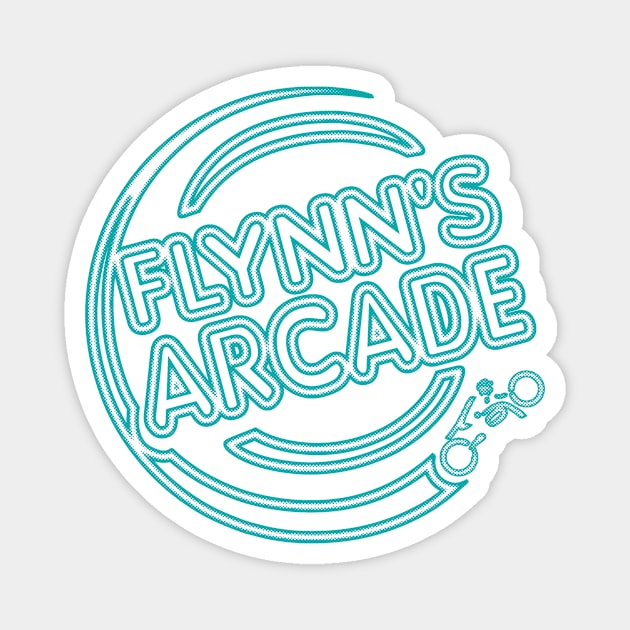 Flynn's Arcade Magnet by Daletheskater