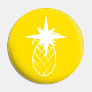 Christmas Star Pineapple - Tropical Winter Pin