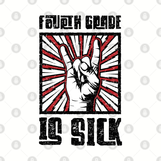 4th Grade is Sick - Red - Barn Shirt USA by Barn Shirt USA