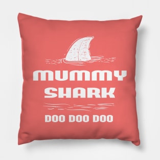 Mommy Shark, Mommy Shark Doo Doo Doo Shirt, Mommy Shark Tee, Mom Shark T-Shirt, Mom Tee, Mom Gift, Shark Party, Shark Birthday, Mother's Day Pillow