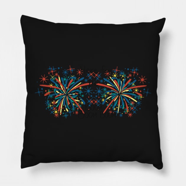 Here for the boom boom boom! Pillow by LHaynes2020