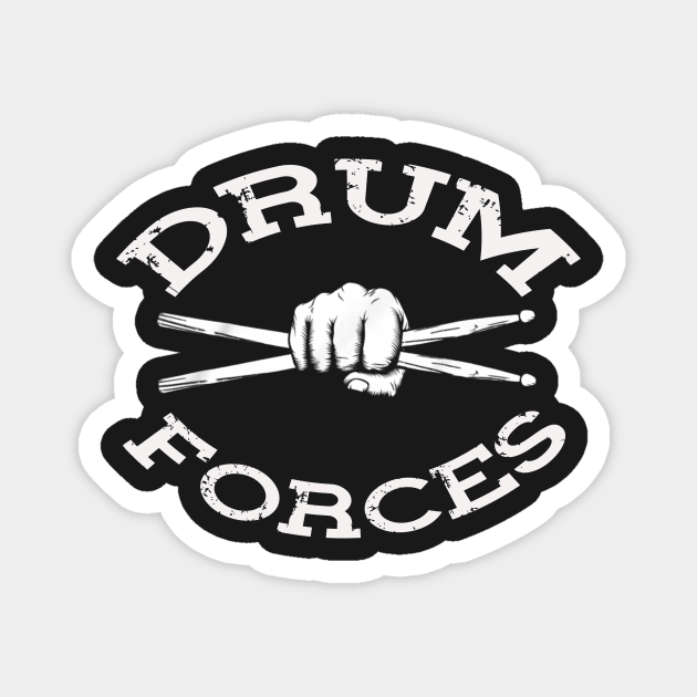 Drum Forces Magnet by FogHaland86