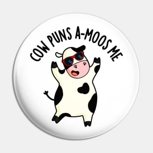 Cow Puns Amoos Me Funny Cow Pun Pin