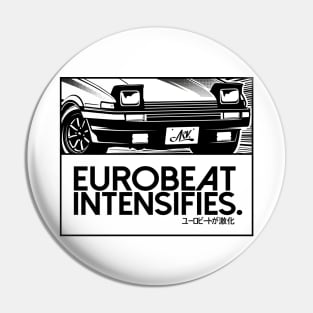 EUROBEAT INTENSIFIES - Trueno Pin