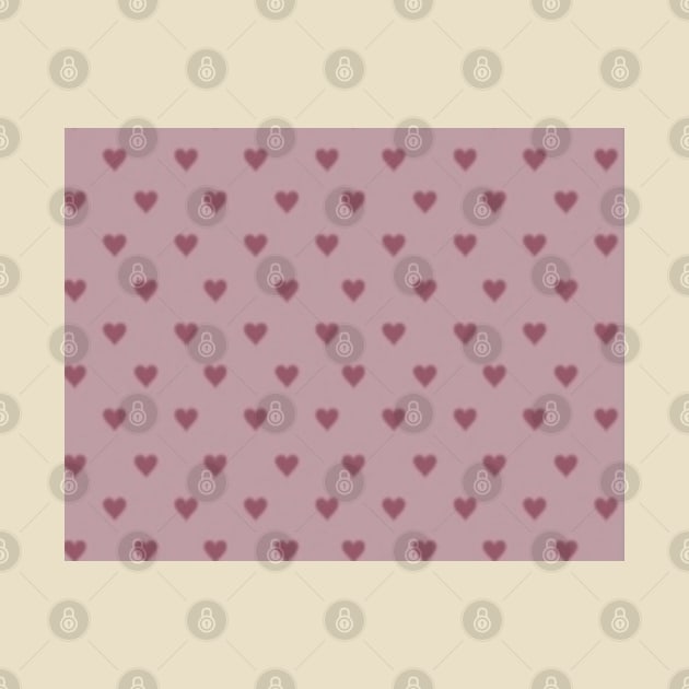 Sweet hearts pink pattern by RubyCollection