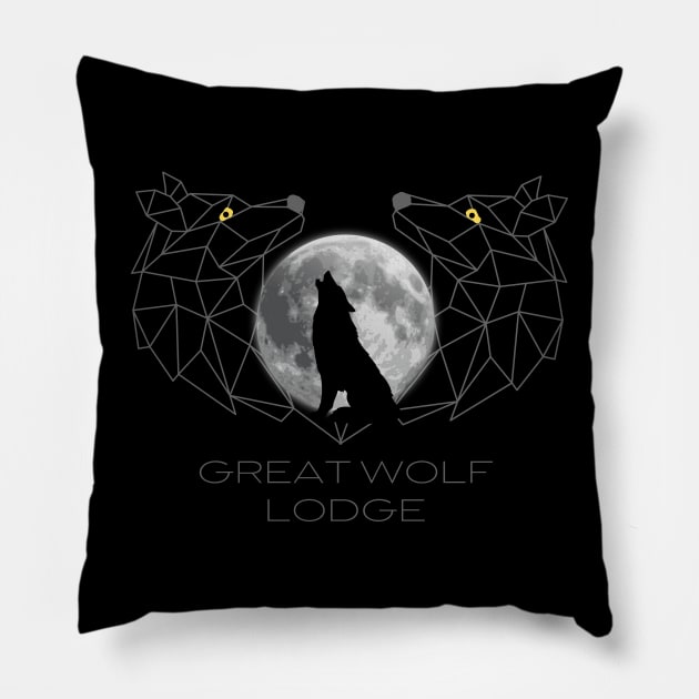 Great Wolf Lodge Pillow by mkhriesat