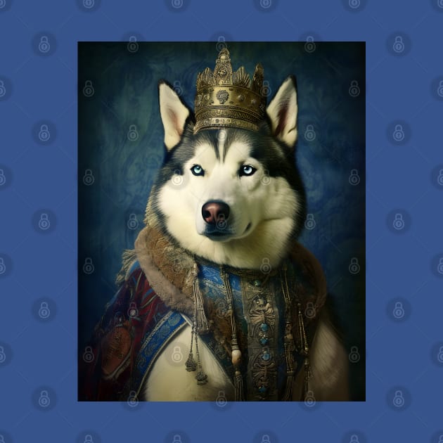 Siberian Husky The King by AestheticsArt81