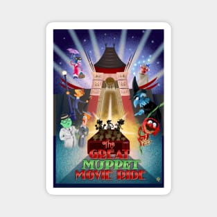 The Great Muppet Movie Ride Magnet