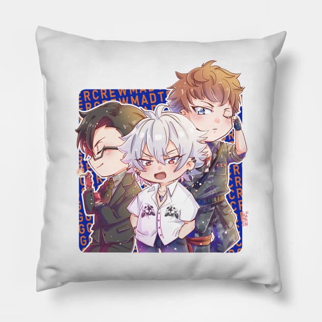 Mad Trigger Crew Pillow by Kamapon's Workshop