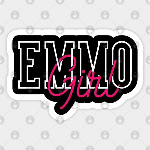 Emo Girl Stickers for Sale