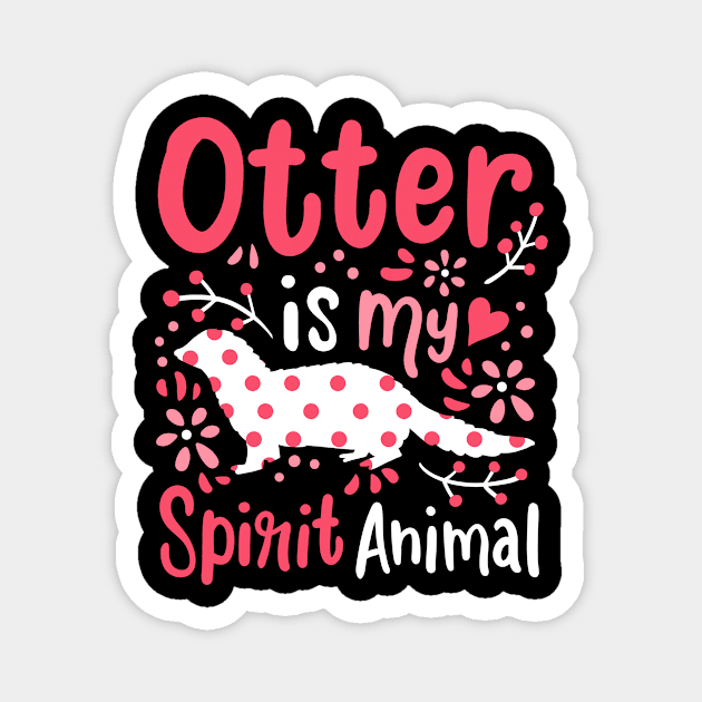 Otter Sea Otter Spirit Animal Magnet by CreativeGiftShop