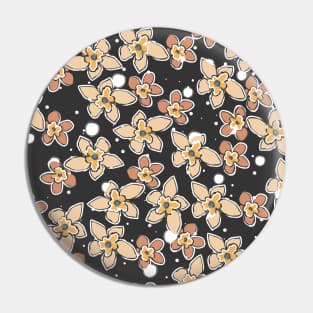 Floral Pattern Pin