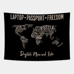 Digital Nomad Tapestry