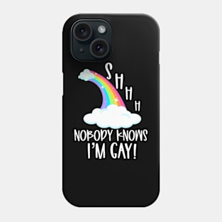 Knows Im Gay Pride Stuff Coming Out LGBTQ Phone Case