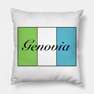 Genovian Flag Pillow