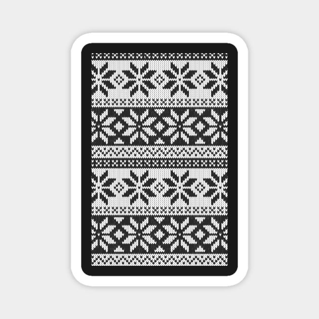 Cute Crochet Pattern Magnet by Aleksander37
