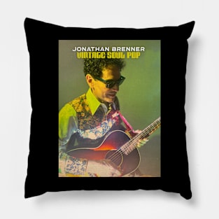 Jonathan Brenner - Vintage Soul Pop 7 Pillow