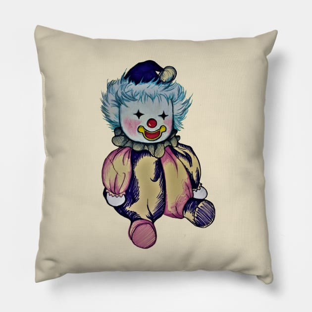 potters clown Pillow by wYATTgUSSwAYLON