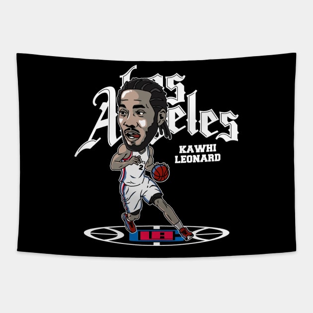 CLIPPERS KHAWI Tapestry by Tee Trends