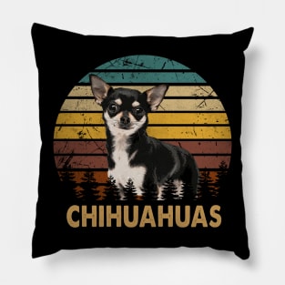 I Do What I Want Chihuahua Elegance, Tee Talk Triumph for Dog Admirers Pillow