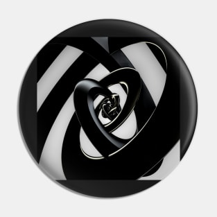 Intersection of 3-D Spirals Pin