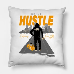 Grind and Hustle Pillow