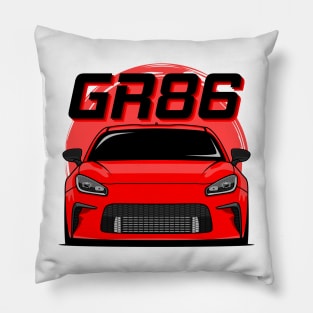 GR86 Red Pillow