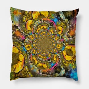 Tunnel to other worlds Pillow