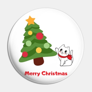 Merry Christmas Pin