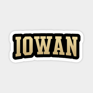 Iowan - Iowa Native Magnet