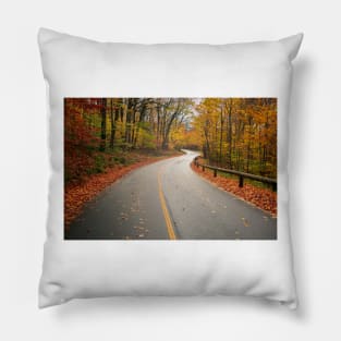 Forest Foliage in Autumn Pillow