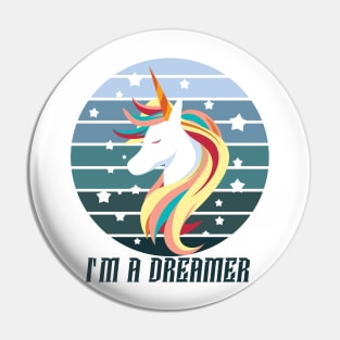 Dreamer Retro Pin