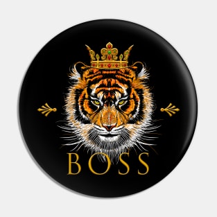 tiger king boss Pin