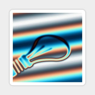 Lightbulb background Magnet