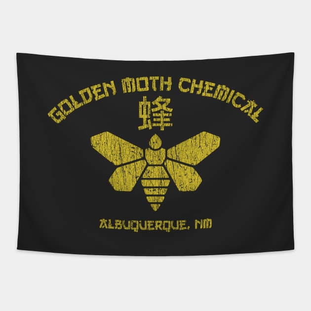 Golden Moth Chemical 2010 Tapestry by JCD666