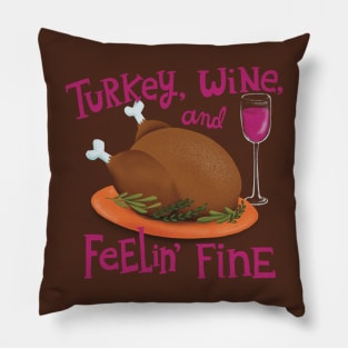 Funny thanksgiving: Turkey Wine Pillow