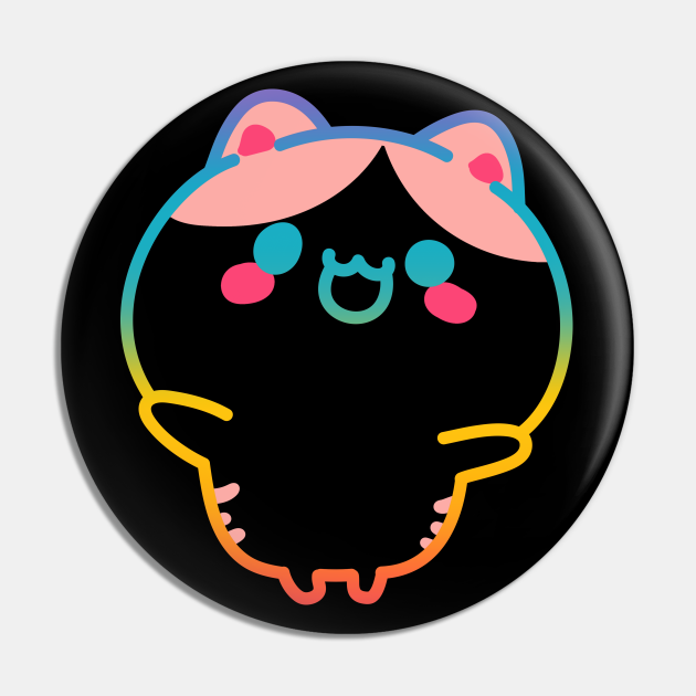 Kidcore Aesthetic Kawaii Rainbow Cat 90s Nostalgia Kidcore Pin Teepublic