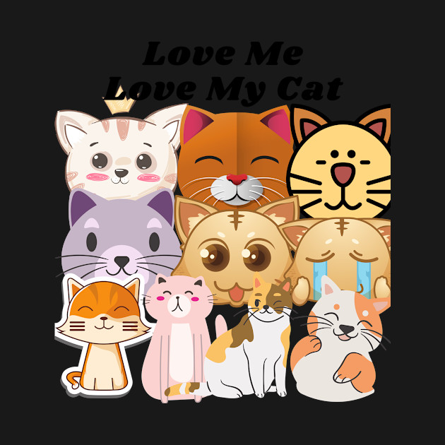 Disover Love me love my cat - Love Me Love My Cat - T-Shirt