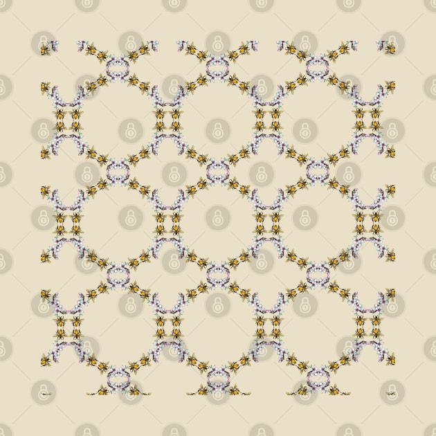 Honey Bee Pattern by ThisIsNotAnImageOfLoss