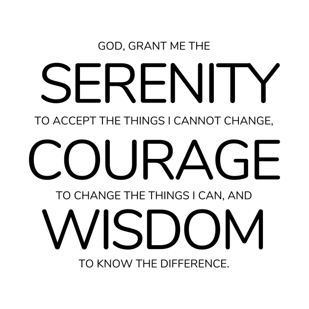 serenity prayer by shoreamy