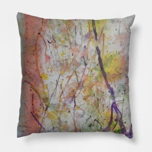 Paint Splashes Pillow