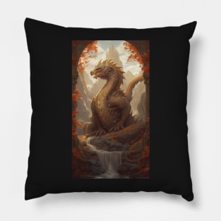 Ancient Dragon Pillow