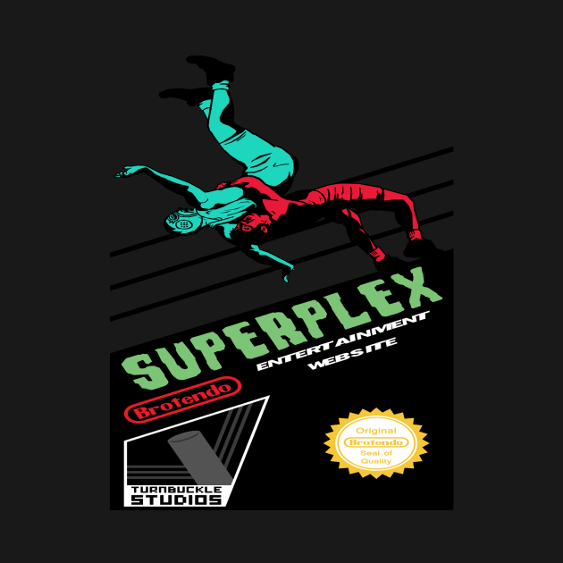 The Superplex Bros - "German Suplex" Shirt by TheSuperplexBros