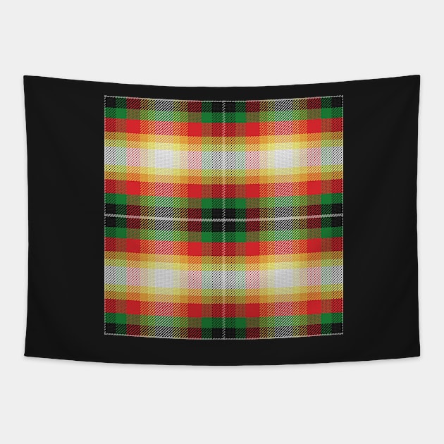 pattern Scottish tartan Tapestry by kavalenkava